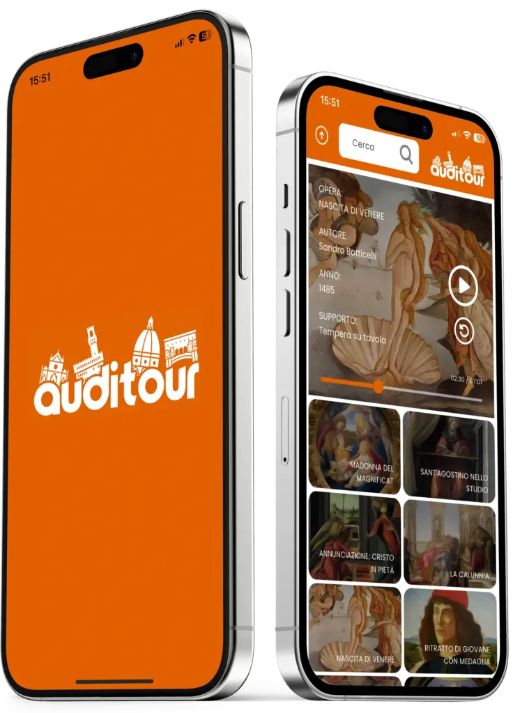 App Auditour - Audioguida Uffizi su iPhone 14